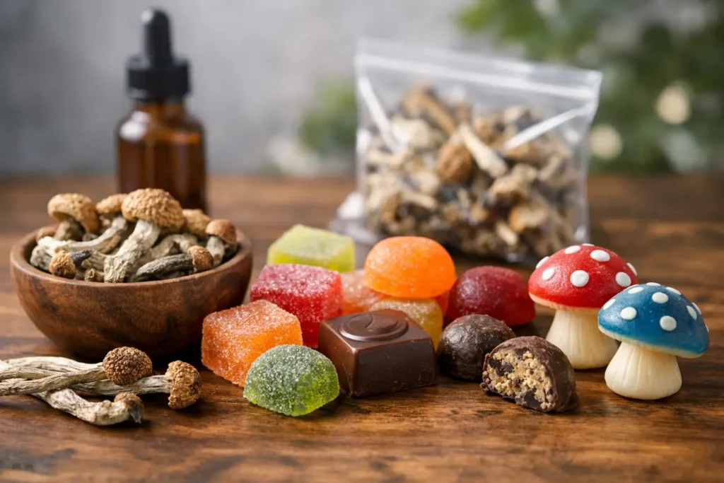 Magic Mushroom Edibles UK: What to Buy