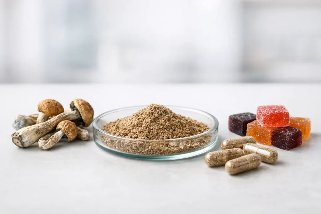 Psilocybin Dosage Format Comparison Guide
