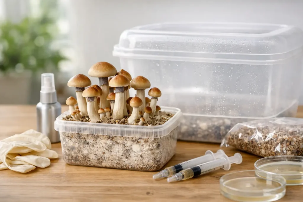 Magic Mushroom Grow Kits Explained