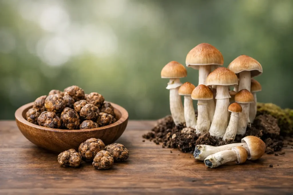 Magic Truffles vs Mushrooms Explained